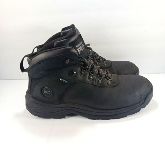 Timberland PRO Men's Flume Mid Steel Safety Toe Waterproof Industrial Work Boot. - Picture 1 of 13